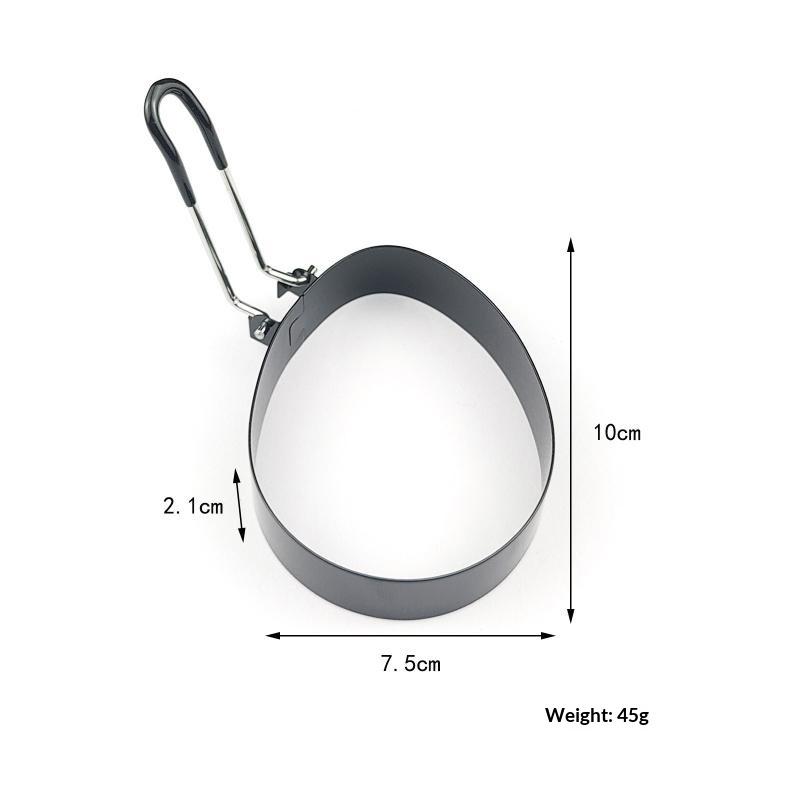Stainless Steel Egg Frying Ring 14 Styles Non-Stick Easy Clean Egg Mold for Breakfast Sandwich McMuffin Making