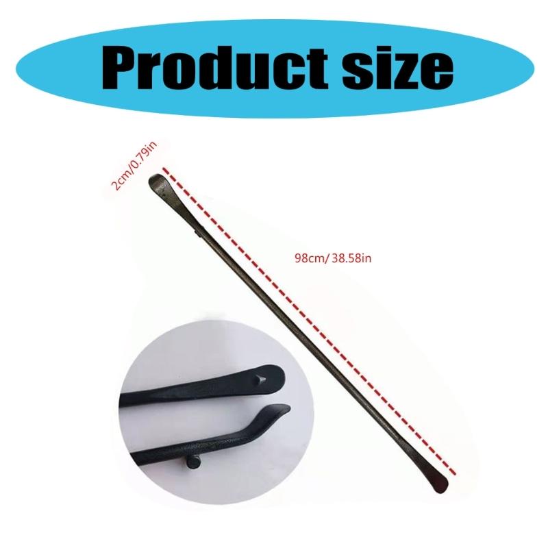 Professional 38inch Tubeless Tire Pry Bar Levers for Quick Tubeless Tire Changes Workshops Garage Tire Repair Equipment