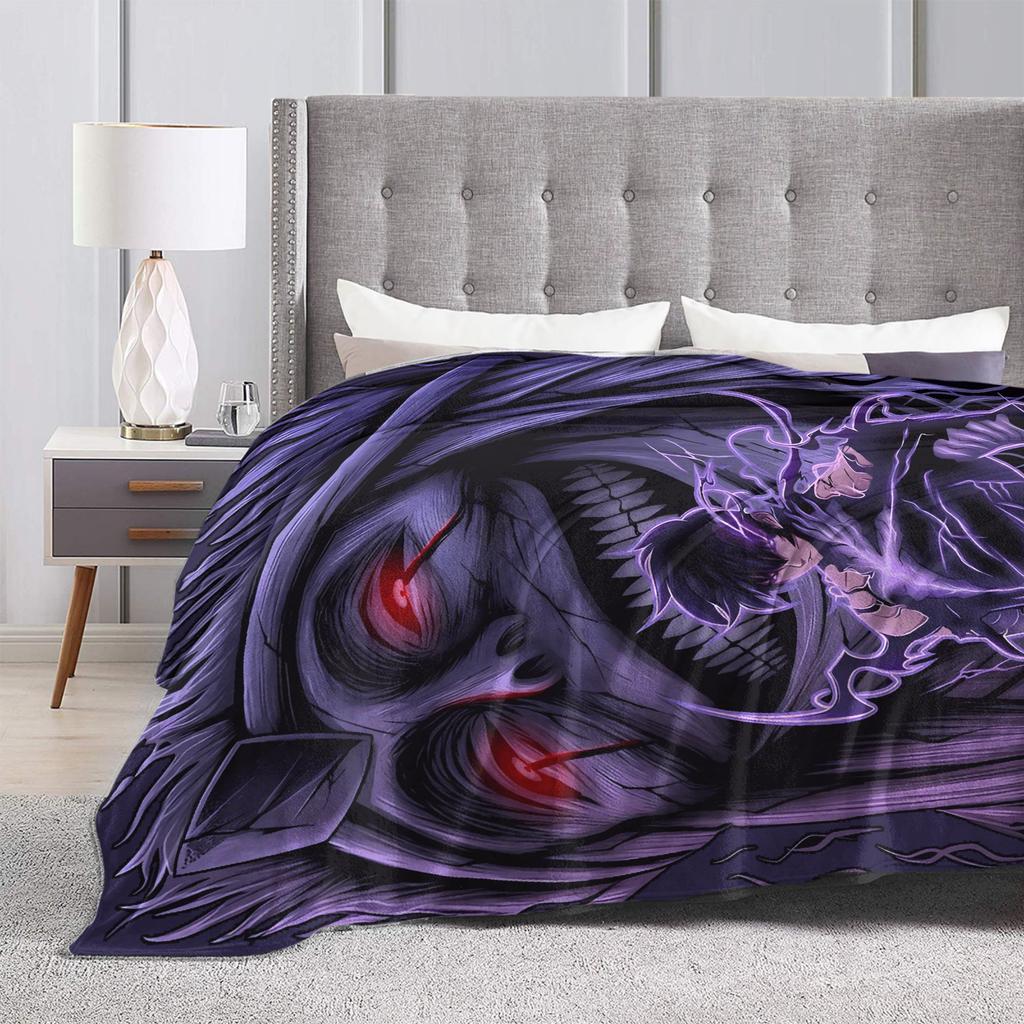 Под одеялом Solo Leveling Качественное Теплое Мягкое Плед Зима Девочки Мальчики Гостиная Удобное Покрывало