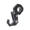 1x Motorcycle Hook Universal Helmet Luggage Bag Hook Holder Aluminum Alloy Folding Hook For HONDA PCX160 PCX 160 22MM-30MM black