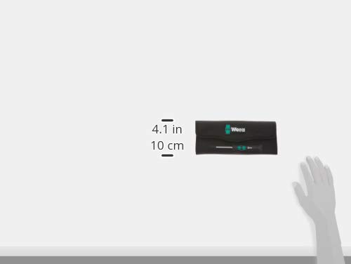 WERA Сумка-чехол для хранения прецизионных отверток с рукояткой Kraftform на 12 отверток, 235 x 115 мм, 671385