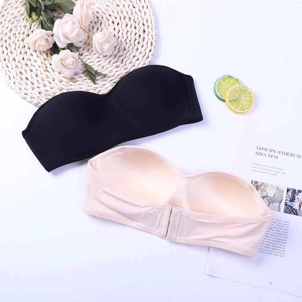 Minimalist Strapless Bandeau: Japanese & Korean-Inspired Wire-Free Bra