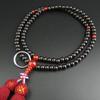 Myorenka Soto Zen Buddha Prayer Beads For Women Formal Prayer Beads Ebony Agate Tailored 8 Dimension Beast Bag Included Prayer Beads Zen Buddha