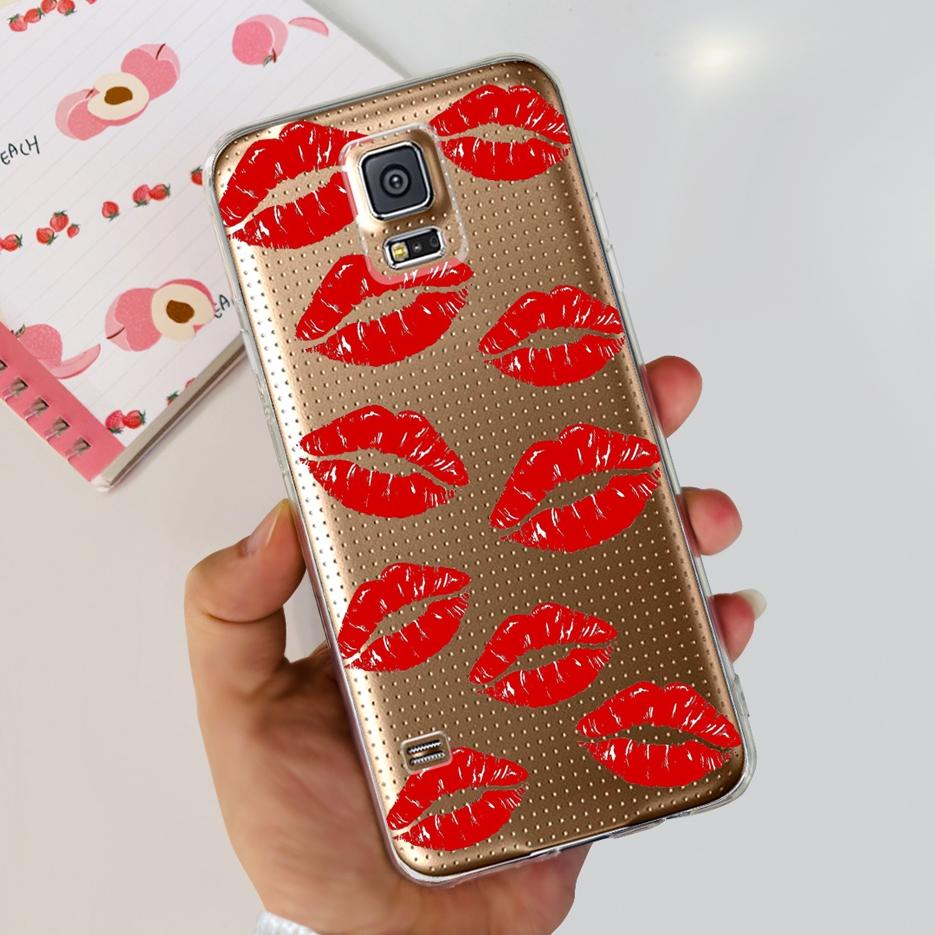 Чехол для Samsung Galaxy S5 SM-G900F G900I G900M Стильный painted Cover Мягкий силиконовый чехол для телефона Для Samsung S5 S 5 GalaxyS5 Shell