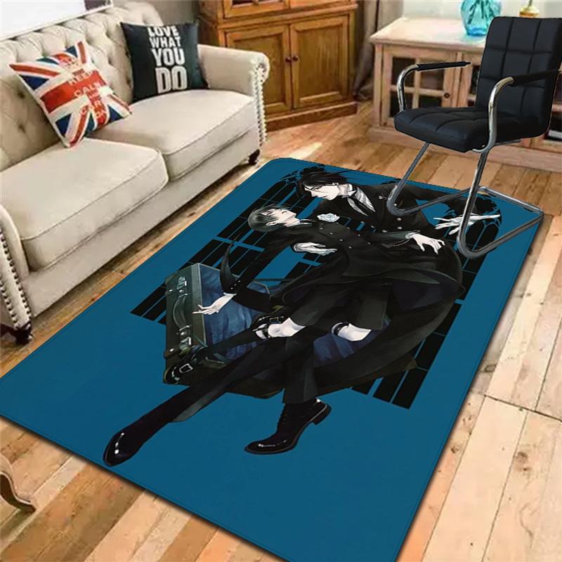 Black Butler Rug Floor Mat for Living Room or Bedroom Soft and Comfortable Carpet a Gift for Birthday and Holiday.NFF0928266