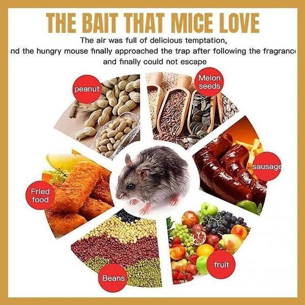 Мышеловка Многоразовая умная откидная и выдвижная крышка ведра Ловушка для мышей и крыс Гуманная или смертельная ловушка с автоматическим сбросом Стиль крысиной двери Мульти-ловушка