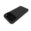For iPhone 17 Pro Max TPU Case WANLONFENG MS Series Matte Back Cover with Tempered Glass (Big Hole Lens)