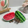 Watermelon Plush Figure Kids Gift Cute Fruit Hanging Doll With Short Plush Material For Children