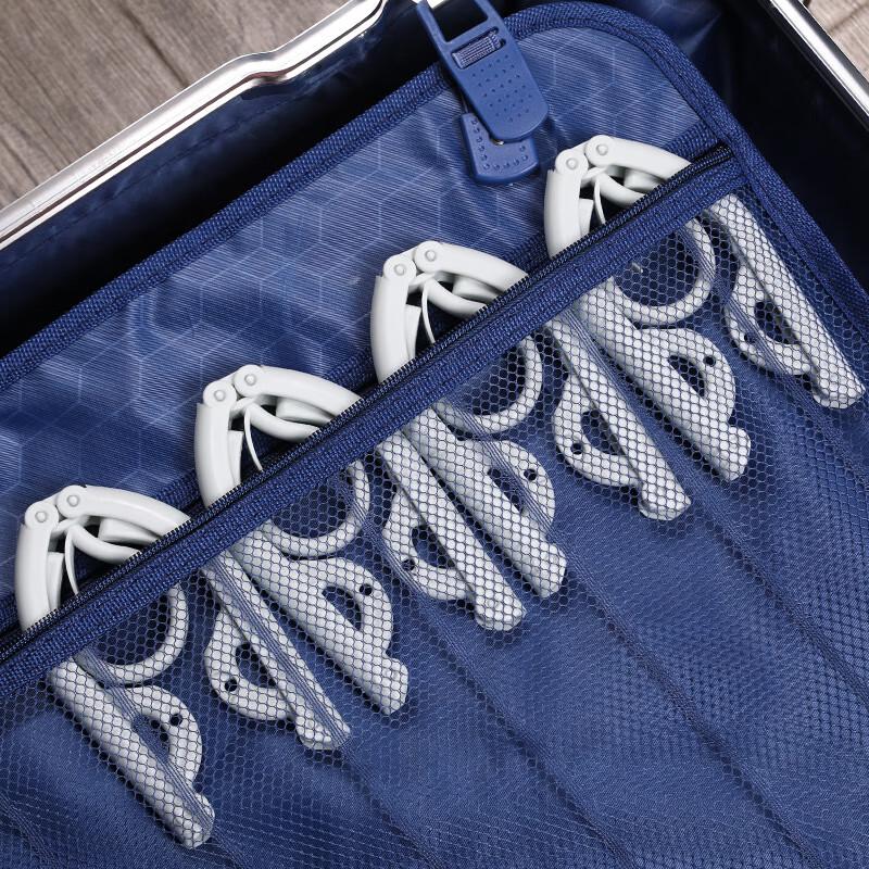 Etravel Portable Folding Travel Hangers with Clips