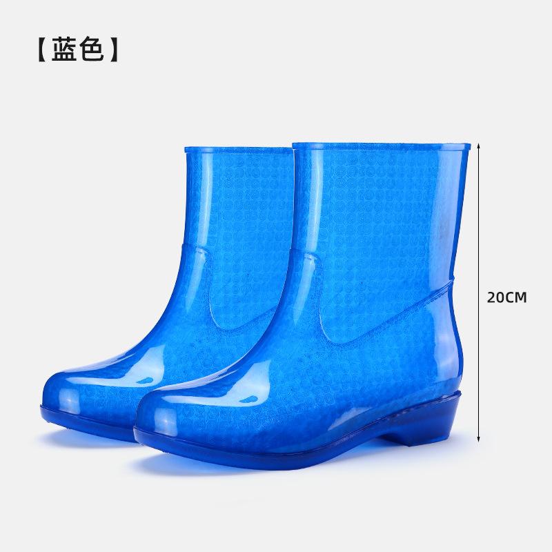 Женские короткие непромокаемые туфли без подкладки, быстросохнущие, нескользящие, для верхней одежды, короткие резиновые сапоги для взрослых без сетки