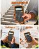 ROATEE Профессиональный архитектурный калькулятор с электронной записной книжкой, 200+ функций, поддерживает футы, дюймы и дроби, Промышленный класс, В комплекте