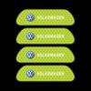 VW 4PCS Car Door Sticker Safety Warning Reflective Mark For VW Volkswagen Passat POLO Tiguan Golf Jetta