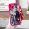 Аниме Чехол Ghostblade для мобильного телефона iPhone 17 16 15 14 13 12 11 Air Pro Max Plus Утолщенный ТПУ Цветной Чехол Чехол для Мобильных Телефонов