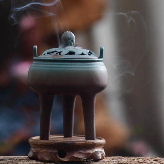 Курильница для благовоний керамическая бытовая курильница из сандалового дерева для внутренней церемонии благовоний для Будды креативные украшения