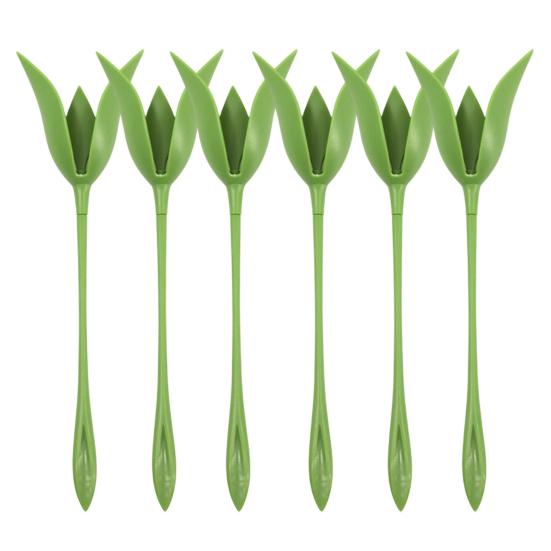 4/5/6/7/10/15/20/30 шт. Держатель для салфеток Роза Зеленый Стебель Цветок Держатель для салфеток на ужин Свадебная Вечеринка Отель Ресторан Декор Обеденного Стола