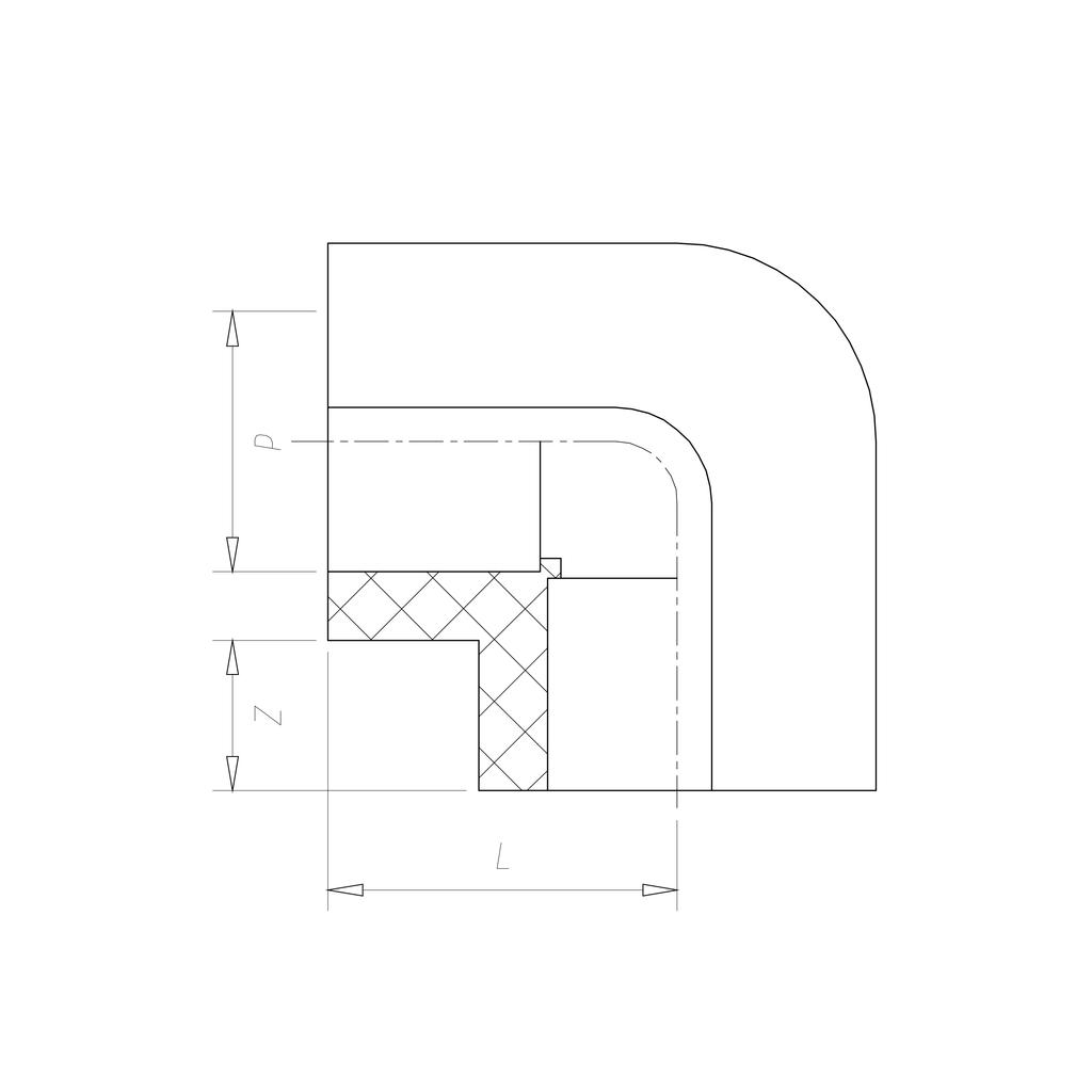 Idmar kolano pp-r 32 90°