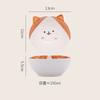 Cartoon Animal Shaped Ceramic Bowl Cute Breakfast Bowl Oat Bowl Yogurt Bowls Rice Bowls Soup Bowls Household Creative Tableware