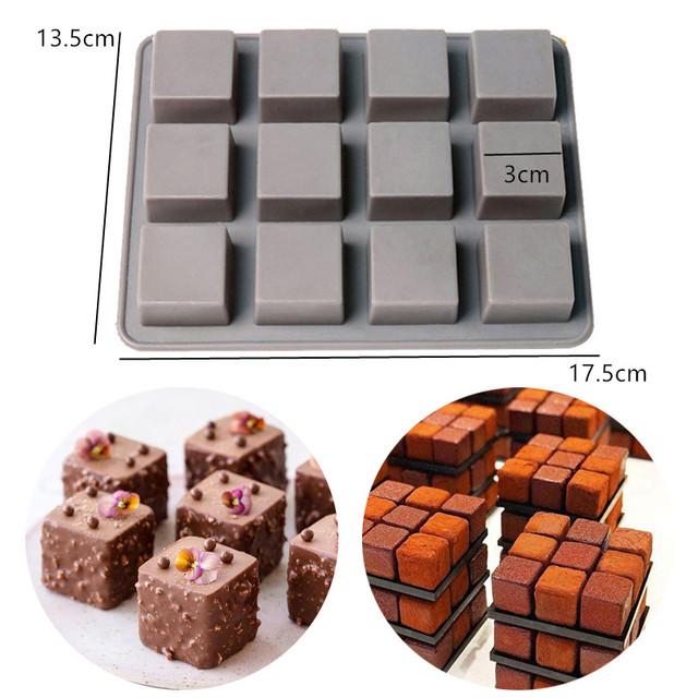 Круглые формы для выпечки, силиконовая форма для выпечки, форма для выпечки, торта, форма для кексов, кексов, пончиков, силиконовая форма для мыла, инструменты для шоколада
