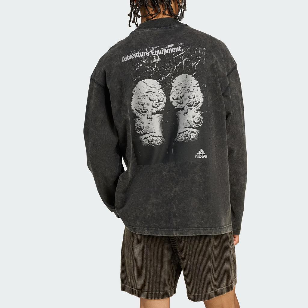 Adidas EQT T-Shirt Loose Fit Long Sleeve Men Tops JX1588