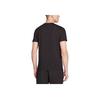 Armani Exchange Мужская футболка с коротким рукавом и нашивкой с логотипом SS23 Черная 8NZTPR-ZJH4Z-1200