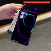 2DFlat Samsung phone case Neon Hexagon Circuit Pattern Phone Case Applicable to Galaxy S22 S23 S24 S25ULTRA S26 A12 A13 A14 A15 A16