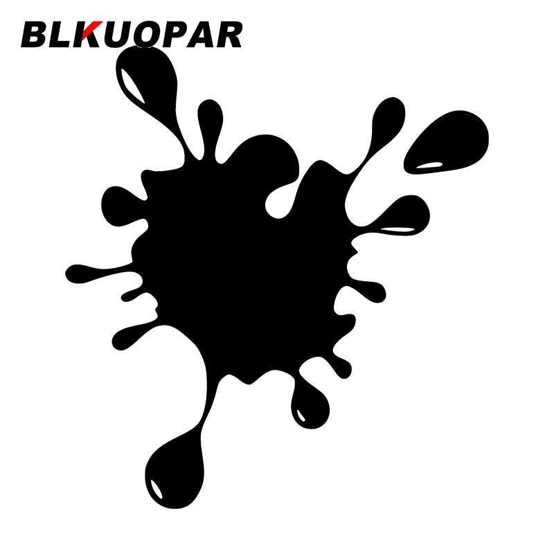 BLKUOPAR для Автомобильных Наклеек в Форме Капли Воды Модные Простые Наклейки Устойчивые к Царапинам Креативный Декор для Кондиционера Ноутбука Автомобильная Наклейка