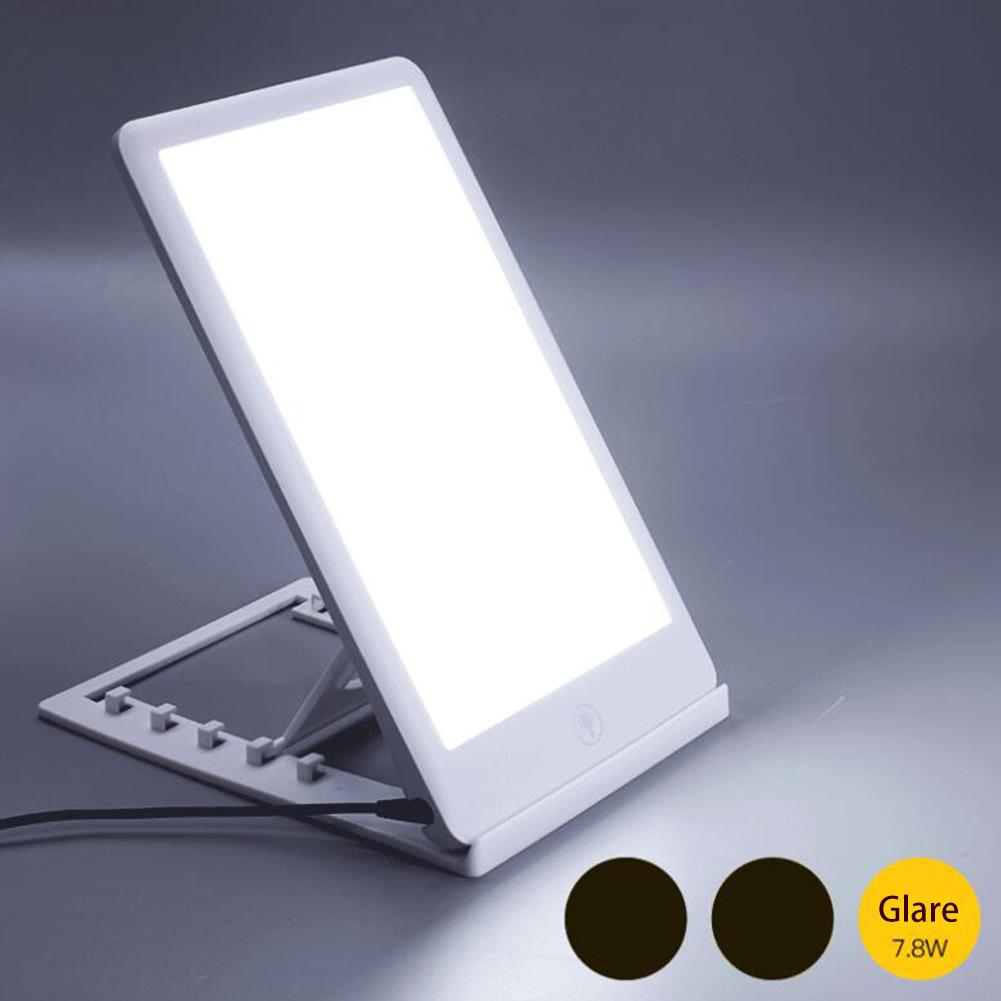 Портативная лампа светотерапии с полным спектром дневного света и регулируемой яркостью