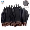 1/3/5/10 Pair Logo Free Polyurethane Gloves Safety Work Gloves Repair Gloves Palm Coated Gloves Carpenter Repairman Supplies