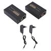 VGA Extender 328ft HD Plug and Play VGA Transmitter and Receiver HDB15 F RJ45 Sound DC3.5 Interface EU Plug