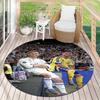 Cristiano Ronaldo Portugal Football Glory Moment Carpet Suitable For All Seasons Printing Doormat Art Dormitory Decoration