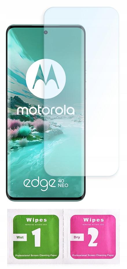 Case for Motorola Moto EDGE 40 Neo ANTI-SHOCK CLEAR CASE BACK + GLASS