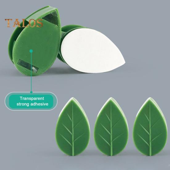 10/30/50/100 шт. держатель для растений, зажимы для крепления на стену для скалолазания с прозрачными наклейками, зажимы для фиксации растений в форме листа для внутренней и наружной стены