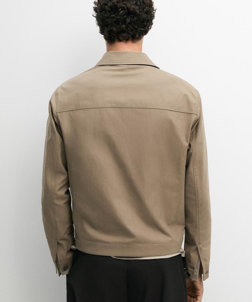 Massimo Dutti Double Pocket Trucker Style Jacket