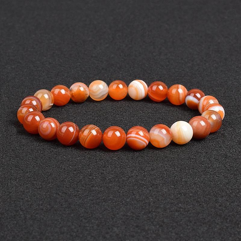 Браслет из натурального камня, апатит, лазурит, агат, кристалл, тигровый глаз, высококачественные бусины из драгоценных камней, браслет для мужчин, ювелирные изделия