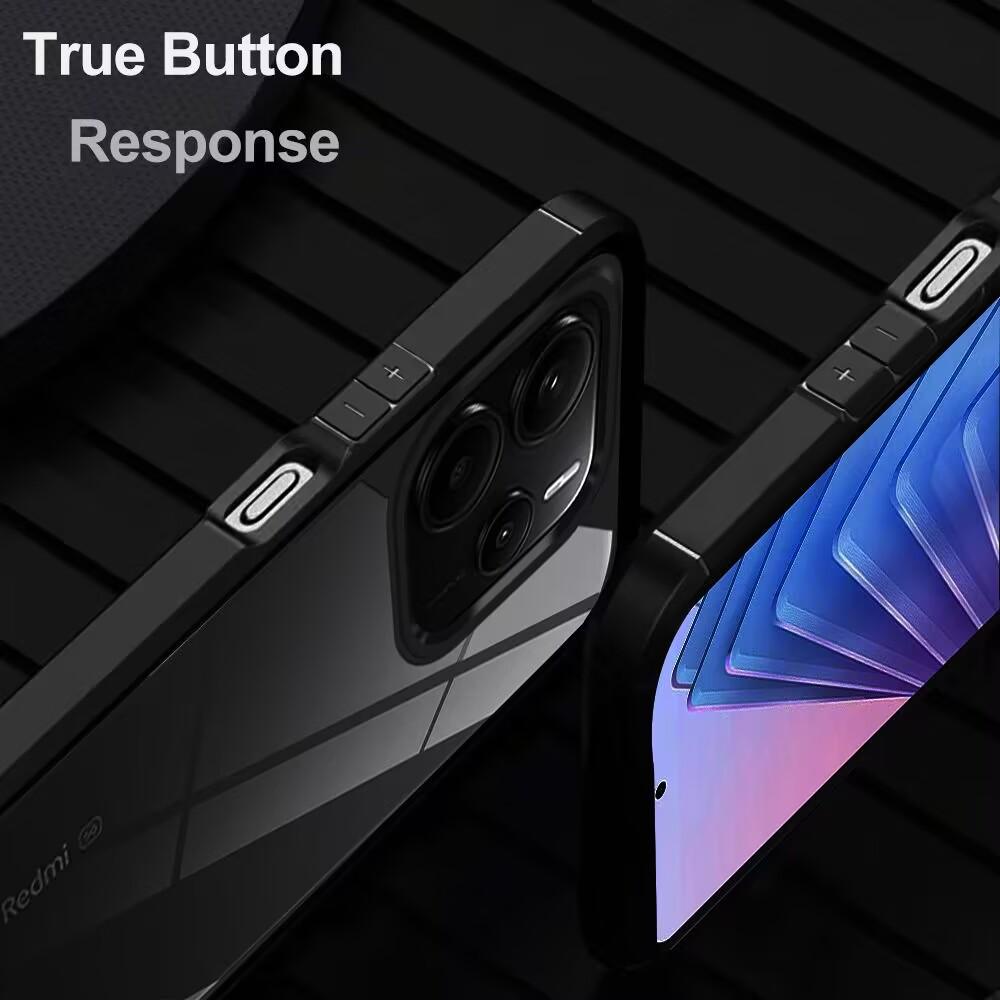 Матовый противоударный чехол Armor для мобильного телефона для Redmi Note 14 13 12 pro plus 4G 5G для Xiaomi 13C 14T Pro полупрозрачный чехол
