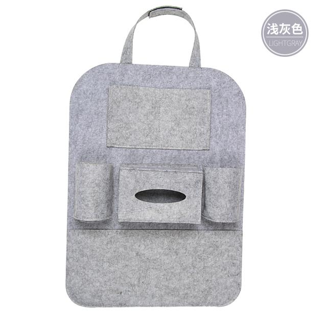 1PC Auto Car Seat Back Multi-Pocket Storage Bag Back Multi-Pocke Storage Bag Organizer Organizer Holder Accessory Car Seat Bag