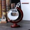 Storm Globe Weather Forecast: Creative Desktop Ornament & Gift