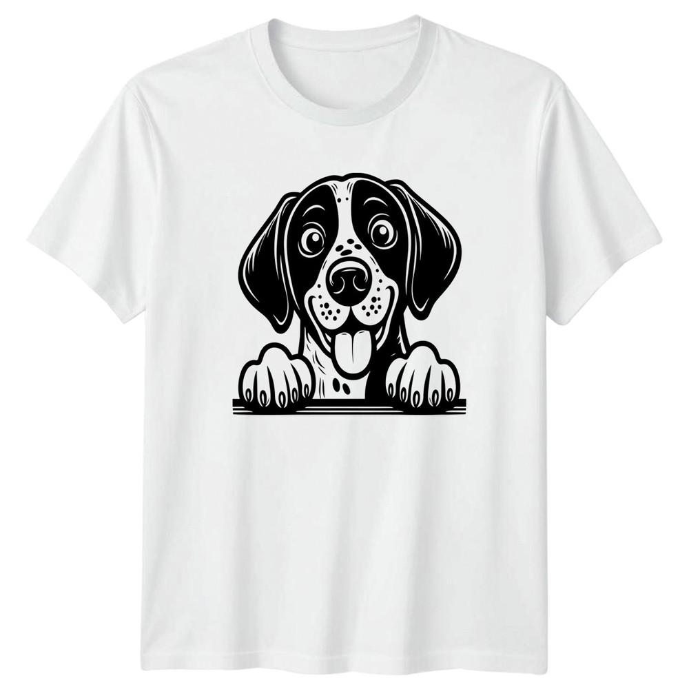 Dog Dogs Animals Unisexs TShirt Unisexs Tee Cartoon Graphic Pet Lovers Top