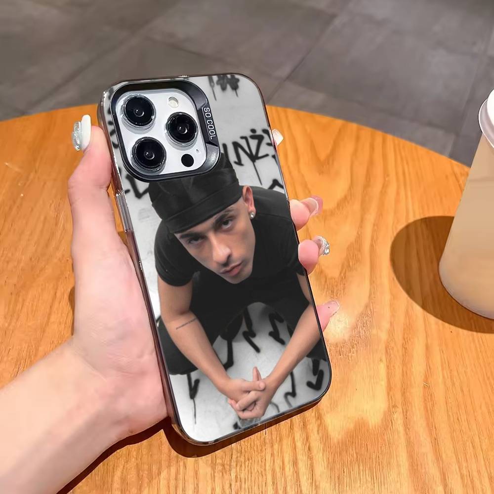 Hip hop singer T-Trueno-es Phone Case For iPhone 17,16,15,14,13,12,11 Plus,Pro Max,XS,Colorful Silver Phone case Funda Cover