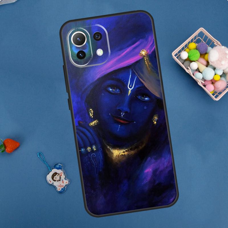 Indian God Lord Krishna Case For Xiaomi 15 Ultra 13 14 11T 12T 13T 14T Pro POCO X7 Pro F5 F6 M6 X3 X5 X6 Pro Coque