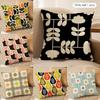 O-Orla Kiely Цветочная Наволочка для Подушки Шелковистый Короткий Плюш Невидимая Молния Пылезащитная Наволочка для Подушки на Диван Для Домашнего Декора
