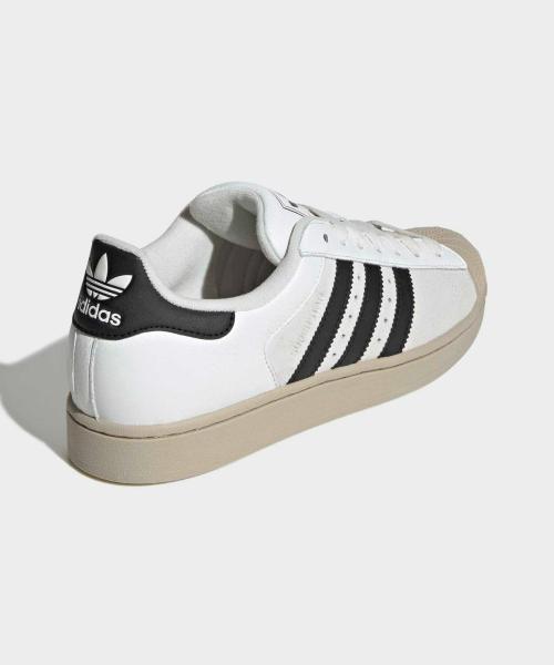 [Adidas] Superstar II - White:Black:Khaki (KJ9947)