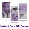 Instant Face Lift Cream Hyaluronic Acid Tightening Firming Smoothing Fine Lines Wrinkles Brightening Anti-Aging Face Moisturizer