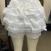 Y2k Милые шорты с бантом и кружевной отделкой Харадзюку Женские Шикарные брюки Уличная одежда Базовые Повседневные Летние шорты с оборками Корейская эстетика