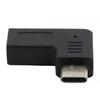 90-градусный USB-адаптер с входом и выходом типа C, конвертер с разъемом «мама-папа», поддержка зарядки и передачи данных