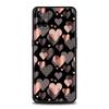 Золотой Розовый Розовый Блестящий Сердечки Чехол Для Телефона Для OnePlus 15 13 12 11 10 Pro 13T 13R 12R 9 8T 8 7 7T 9R Nord 2T CE 2 3 4 5G Чехол