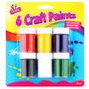 6 Craft Paint Pots