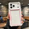 TPU Case For iPhone 17 16 15 14 13 12 Pro Max Plus Rugged Hybrid Transparent Shockproof Armor Hard PC Frame Bumper Back Cover