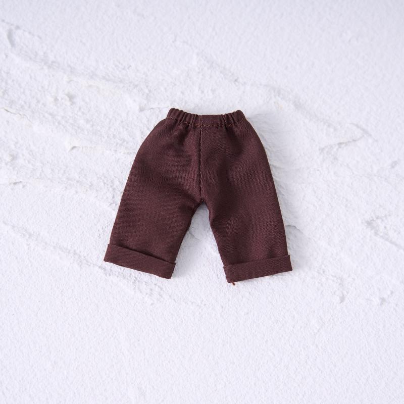 Кукла Ob11 Зауженные Прямые Джинсы Свободные Тонкие Дикие Широкие Брюки для Кукол Ymy, Nendoroids P9, 1/12 Bjd, Gsc, Куклы Molly