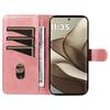 For Motorola Edge 50 5G Case Flip Wallet T-Shape Lines Leather Phone Cover